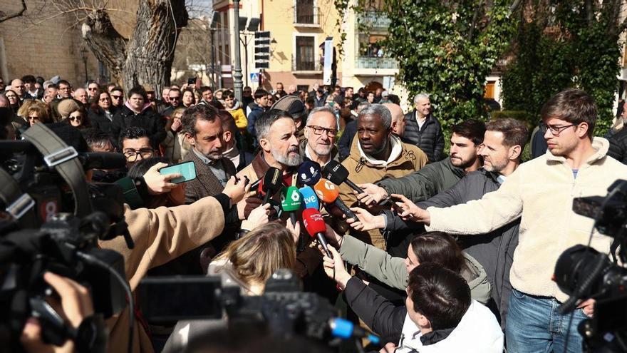 Abascal, tras la expulsión de Ortega Smith: "No temo a nada ni a nadie. La dirección manda y eso va a seguir siendo así"