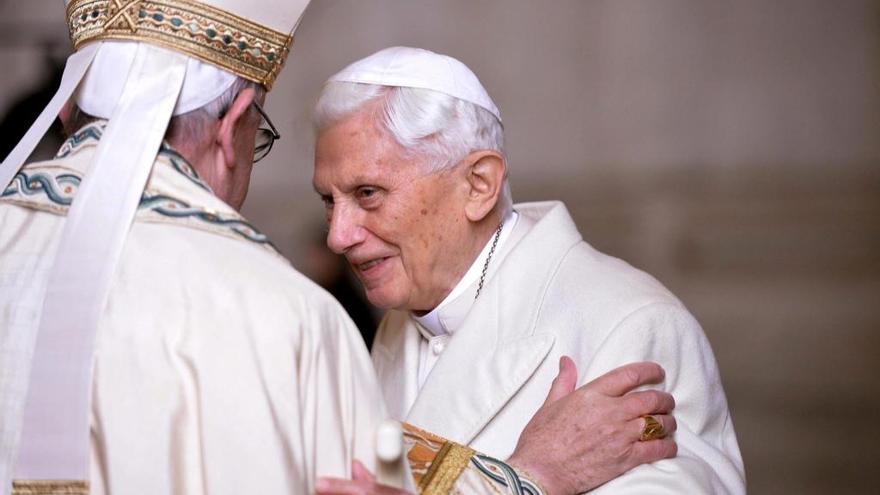 Papa emérito Benedicto XVI.