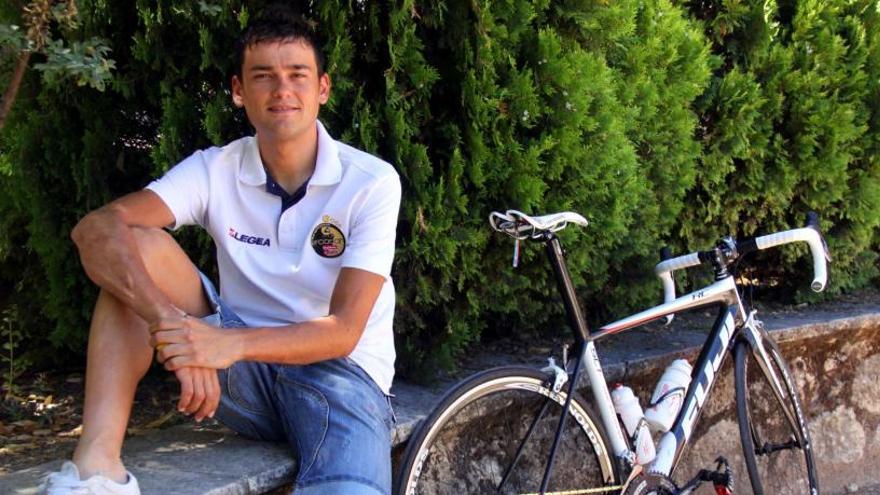 El ciclista contestano Rafa Valls