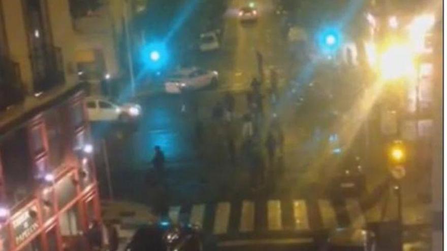 Un herido en la pelea entre radicales del Sevilla y la Juventus