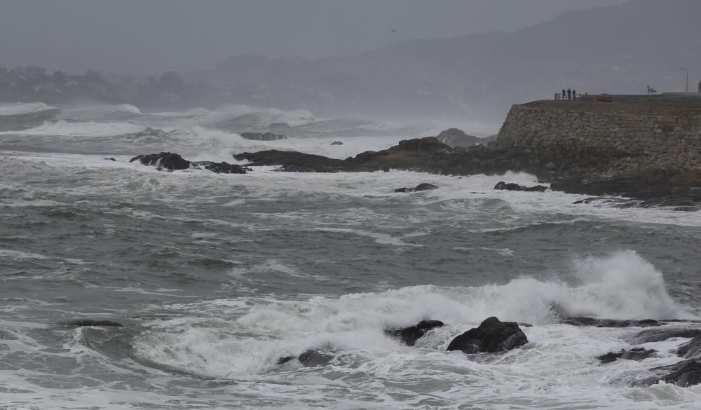 El temporal en Galicia en imágenes