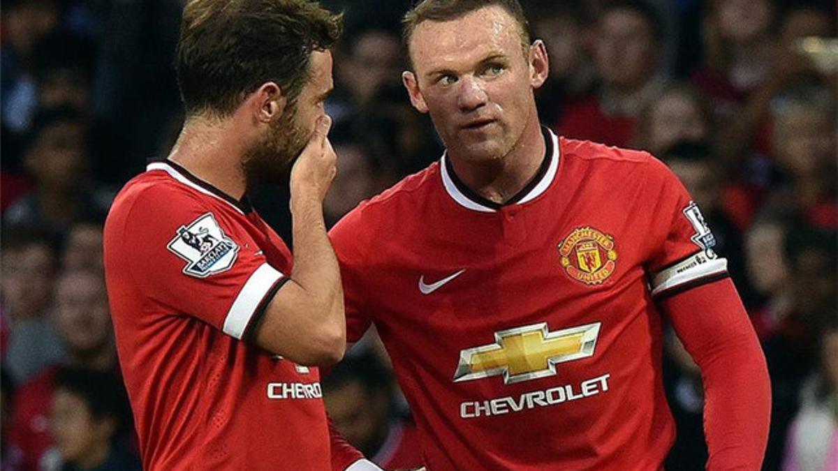 Rooney y Mata quieren cambiar la Premier por la Liga