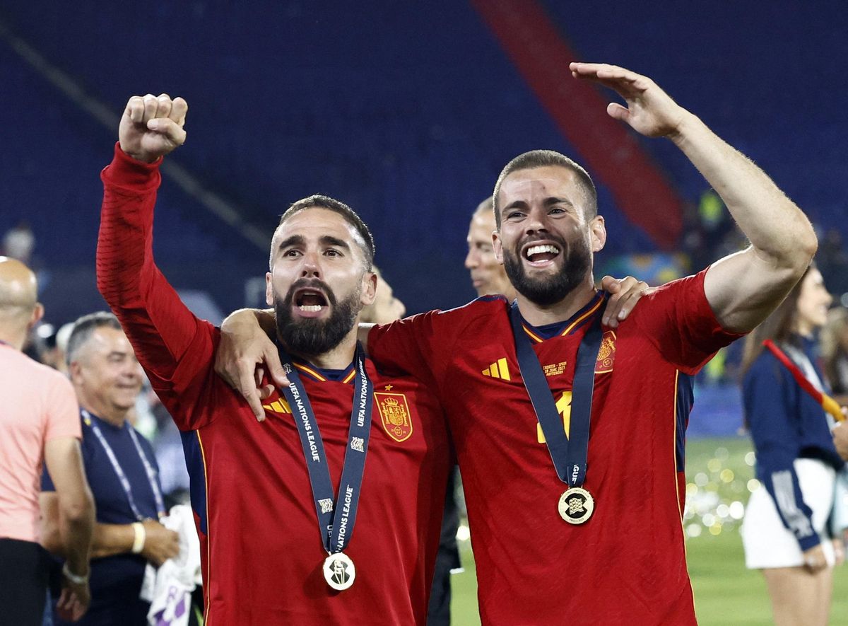 Las mejores imágenes de España como campeona de la UEFA Nations League.