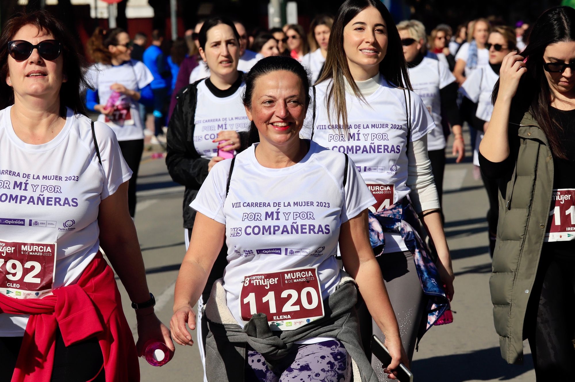 La salida y el recorrido de la Carrera de la Mujer 'inmortalizados' en imágenes