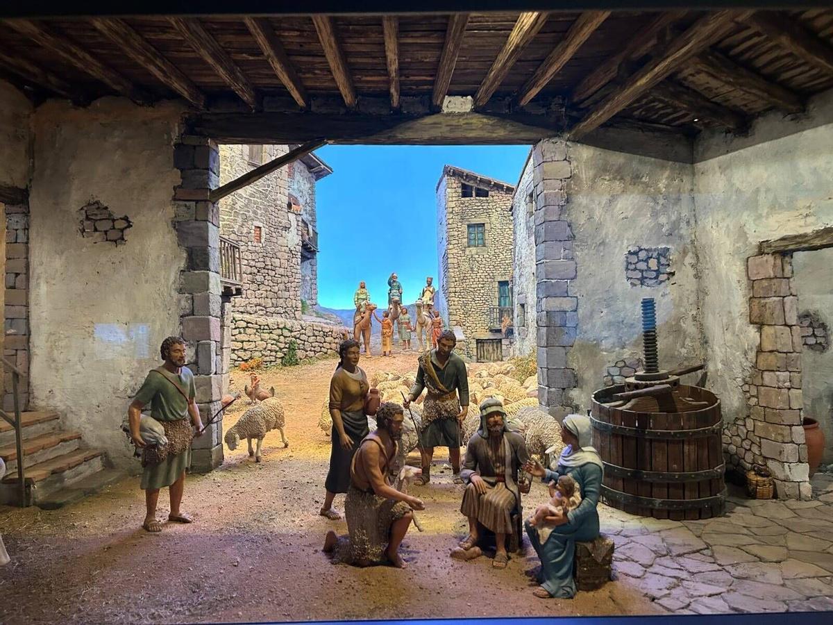 Mollina presume estos días de Navidad de su Museo Internacional de Belenes