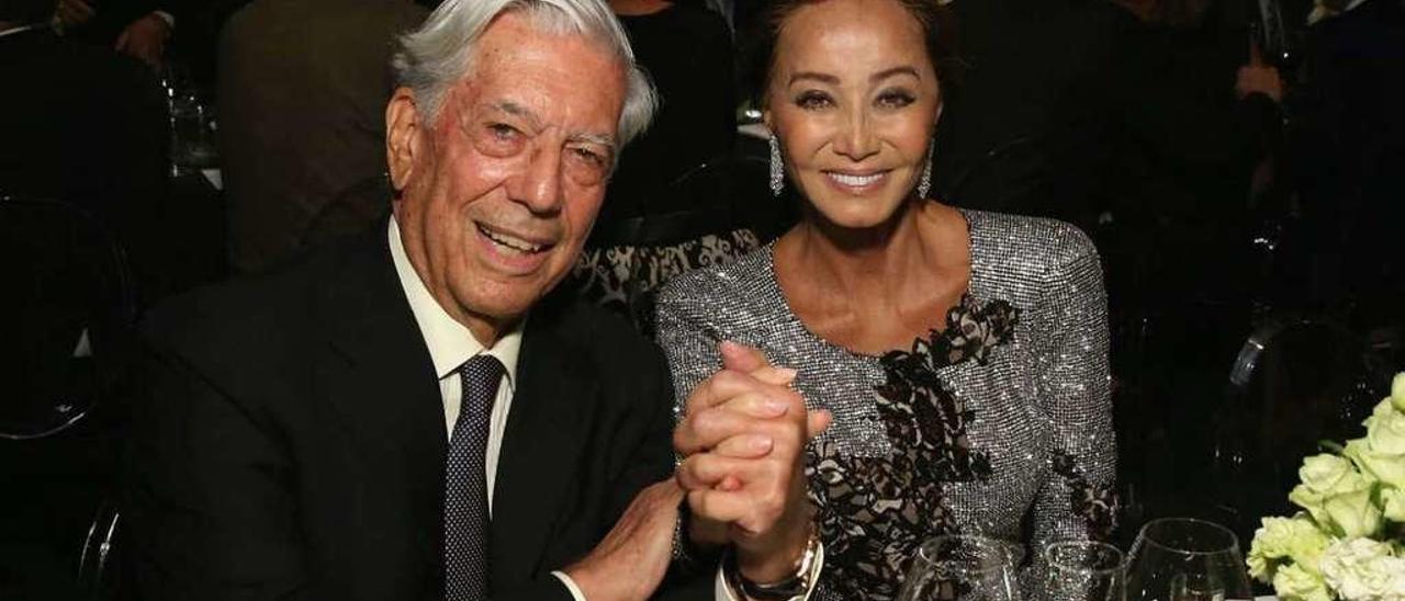 Mario Vargas Llosa e Isabel Preysler.