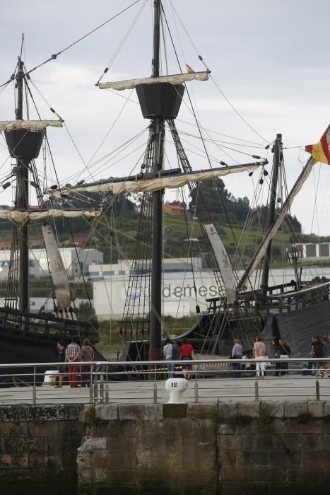 La nao "Victoria" recala en Avilés