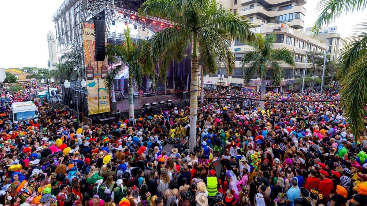 Una edición anterior del Carnaval en la calle.