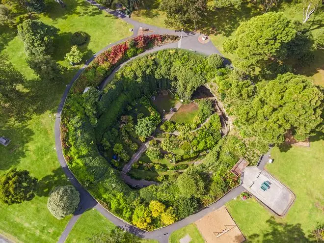El jardín hundido de Australia: una maravilla que no parece de este mundo