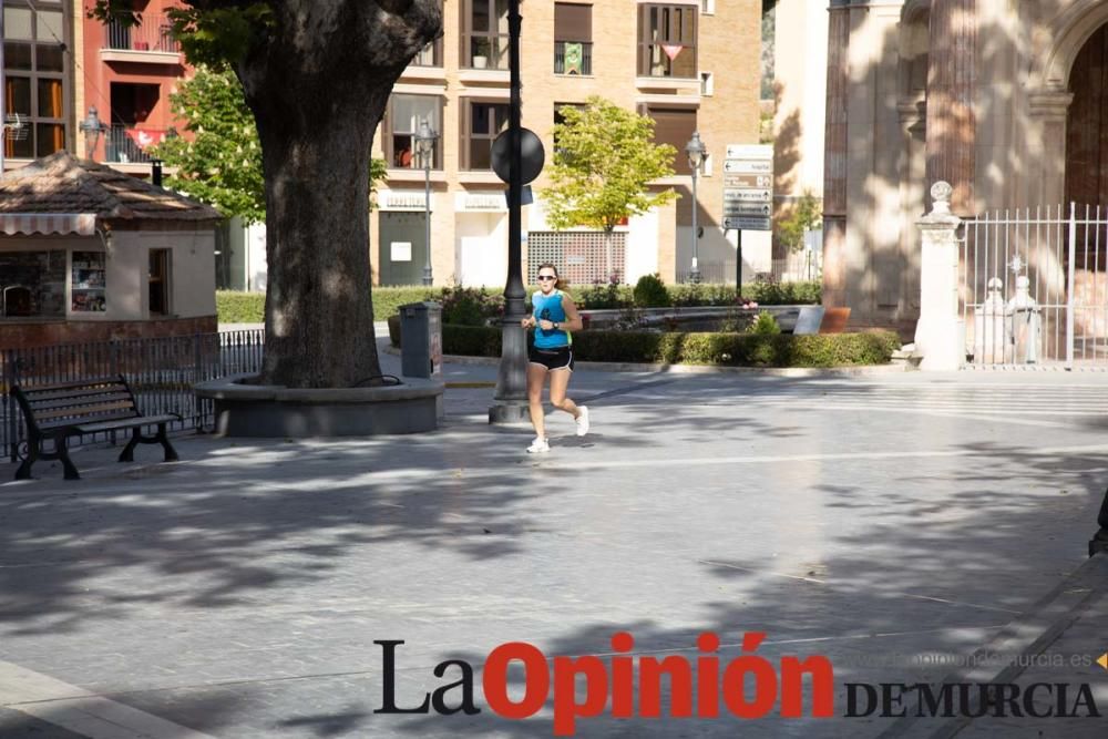 Desescalada en Caravaca: Los 'runners' se ataviaro