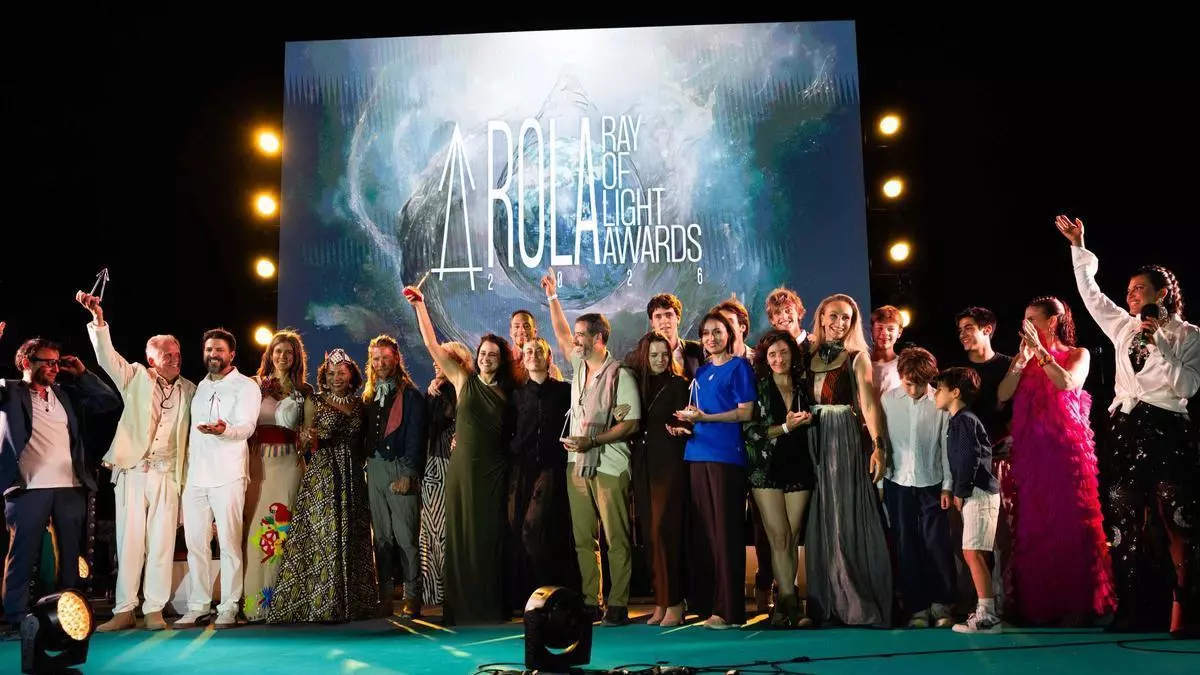 Ray of Light Awards cierra en Ibiza su segunda edición con una gala internacional en Dalt Vila