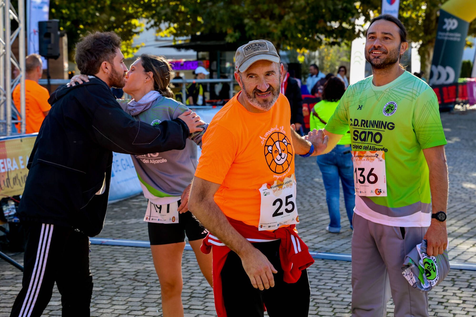 Andaina y carrera solidaria por niños como Leo Diz