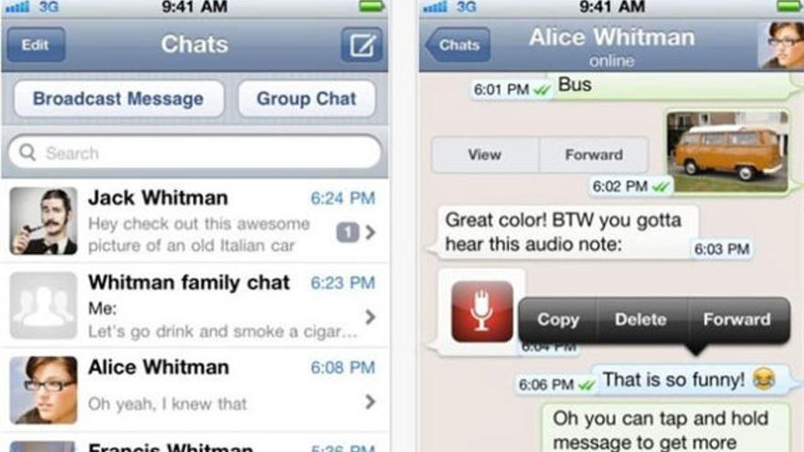 Los usuarios de iOS también deberán pagar una cuota anual por su Whatsapp