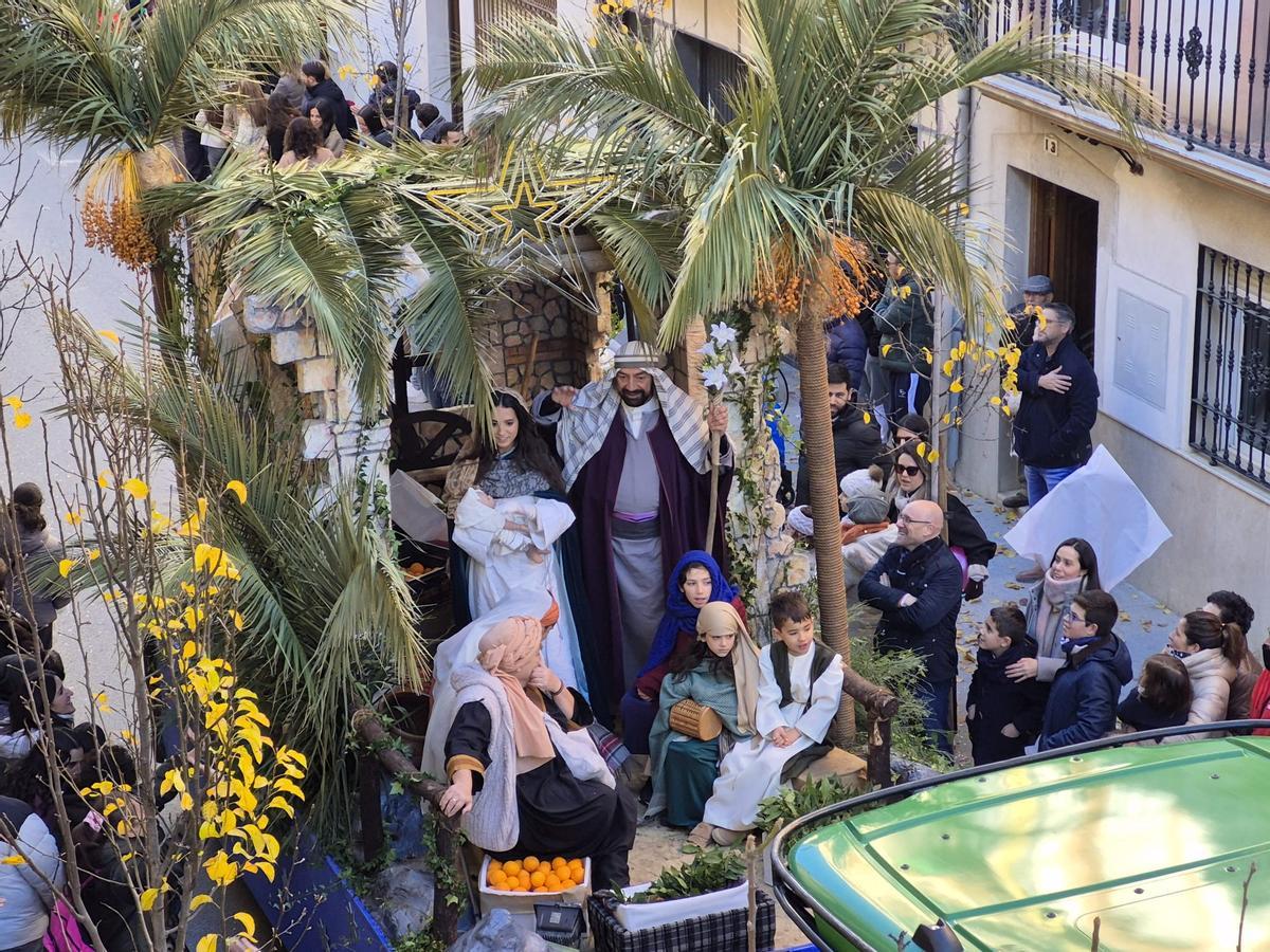 Cabalgatas en la provincia en la mañana de Reyes