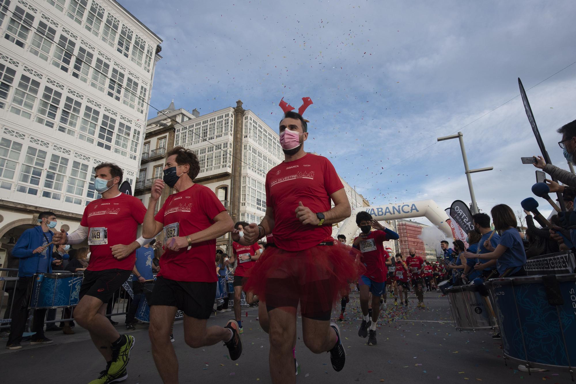 La San Silvestre regresa a las calles de A Coruña para cerrar el 2021