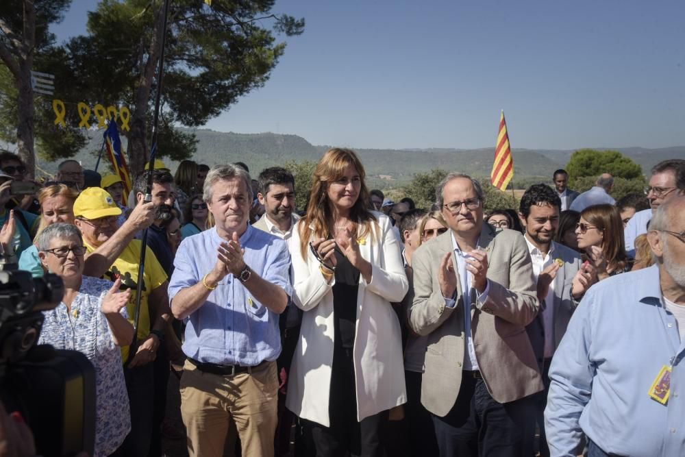 Acte institucional de Junts per Catalunya a Lledon