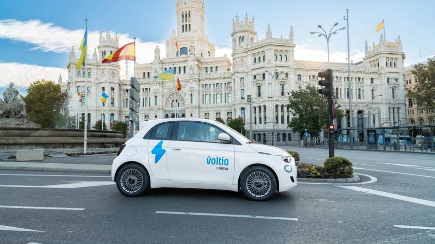 Mutua Madrileña lanza Voltio, su nueva compañía de 'carsharing'.
