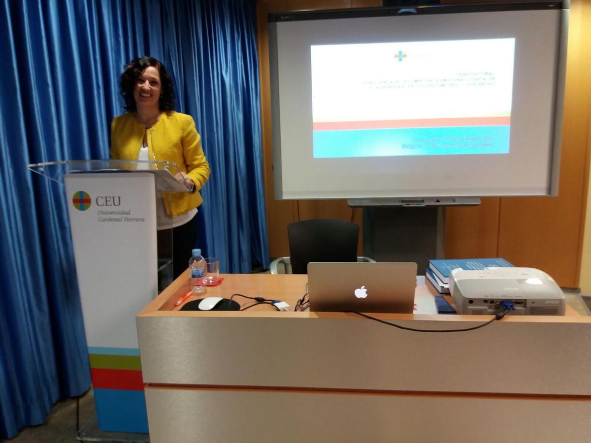 Nuria Andreu, autora del estudio sobre el papel de la competencias digitales, en la formación del profesorado