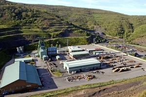 El Pozo Emilio del Valle a Llombera de Gordón (Lleó), on han mort sis miners.