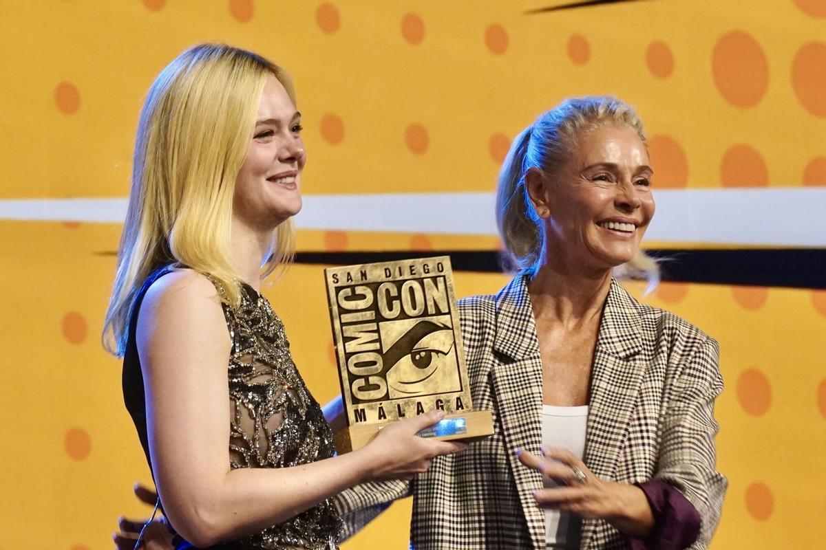 Elle Fanning, Belén Rueda y Ester Expósito