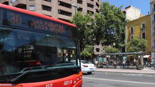 Estas son las líneas de bus urbano afectadas por el Maratón de Zaragoza este domingo