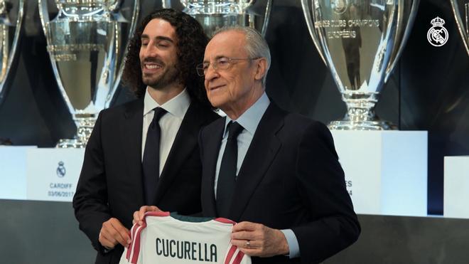 Cucurella, presentado como nuevo jugador del Real Madrid: "Es el mejor club del mundo"