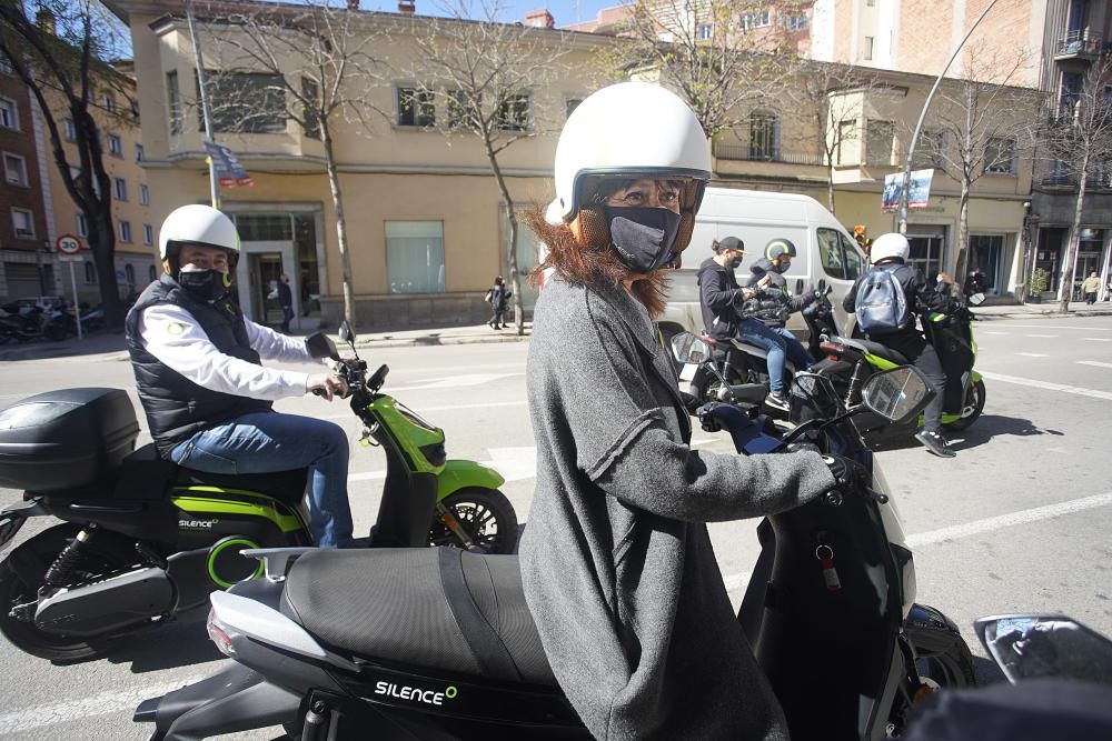 Les motos elèctriques de Silence aterren a Girona.
