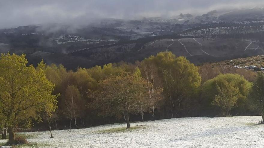 Semana Santa nevada en los concellos de la zona