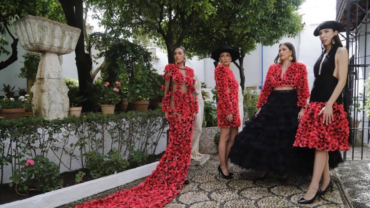 Un desfile de moda organizado por la Diputación para promocionar los Patios de Córdoba este año.