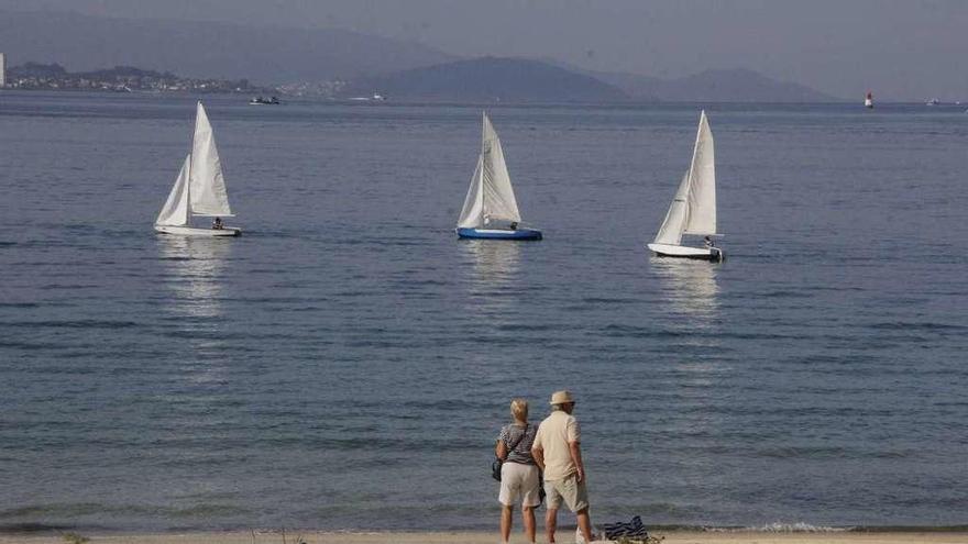 Campamentos de verano de vela, en Cangas. // Gonzalo Núñez