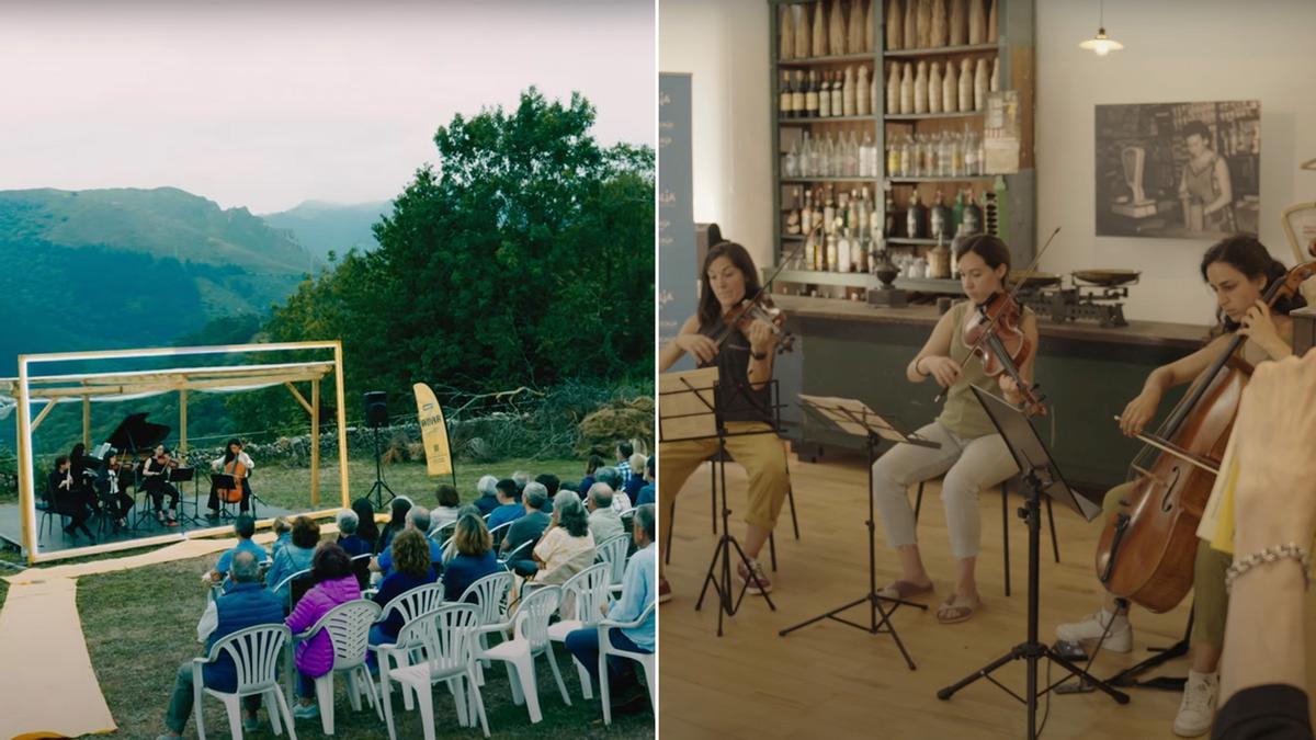 Dos actividades musicales llevadas a cabo en la edición de 2023.