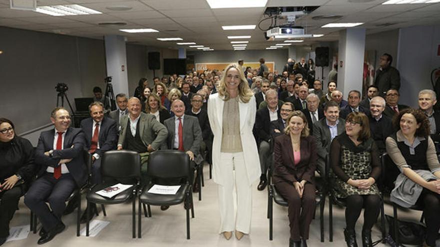 Maria Frontera tras su nombramiento en la Asamblea de la patronal