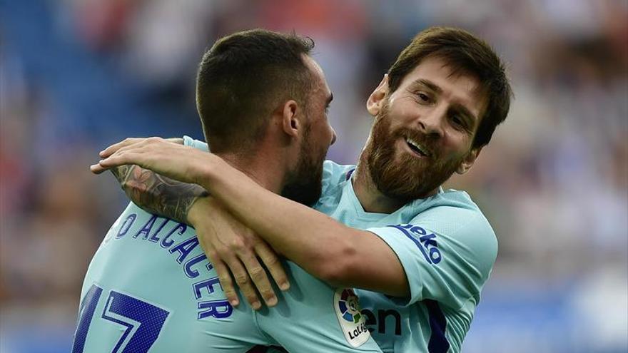 Leo Messi rearma al Barça en Mendizorroza