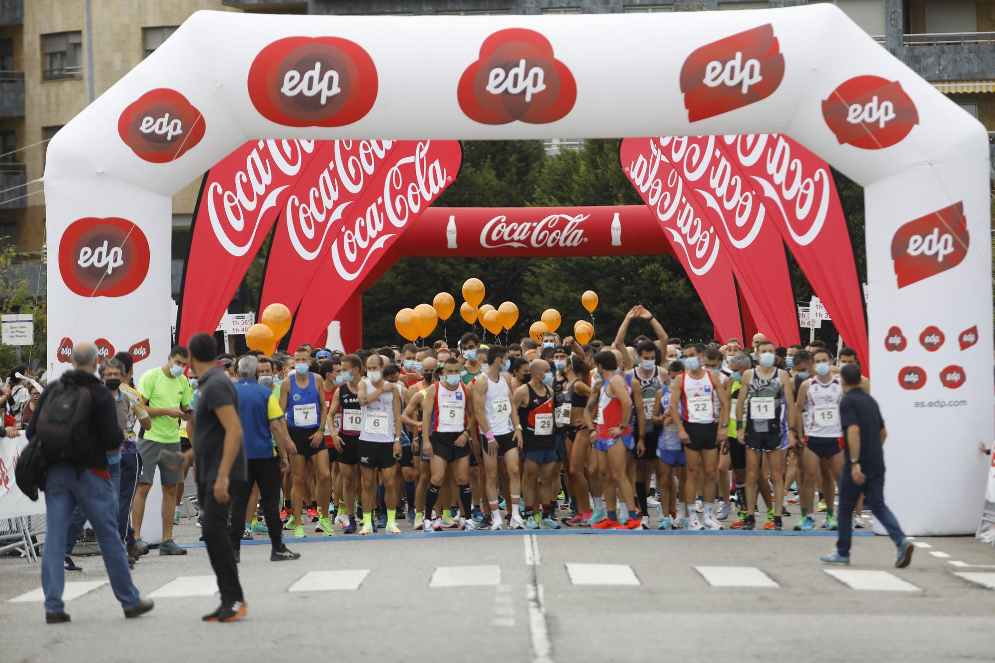 En imágenes: así fue la Media Maratón de Gijón