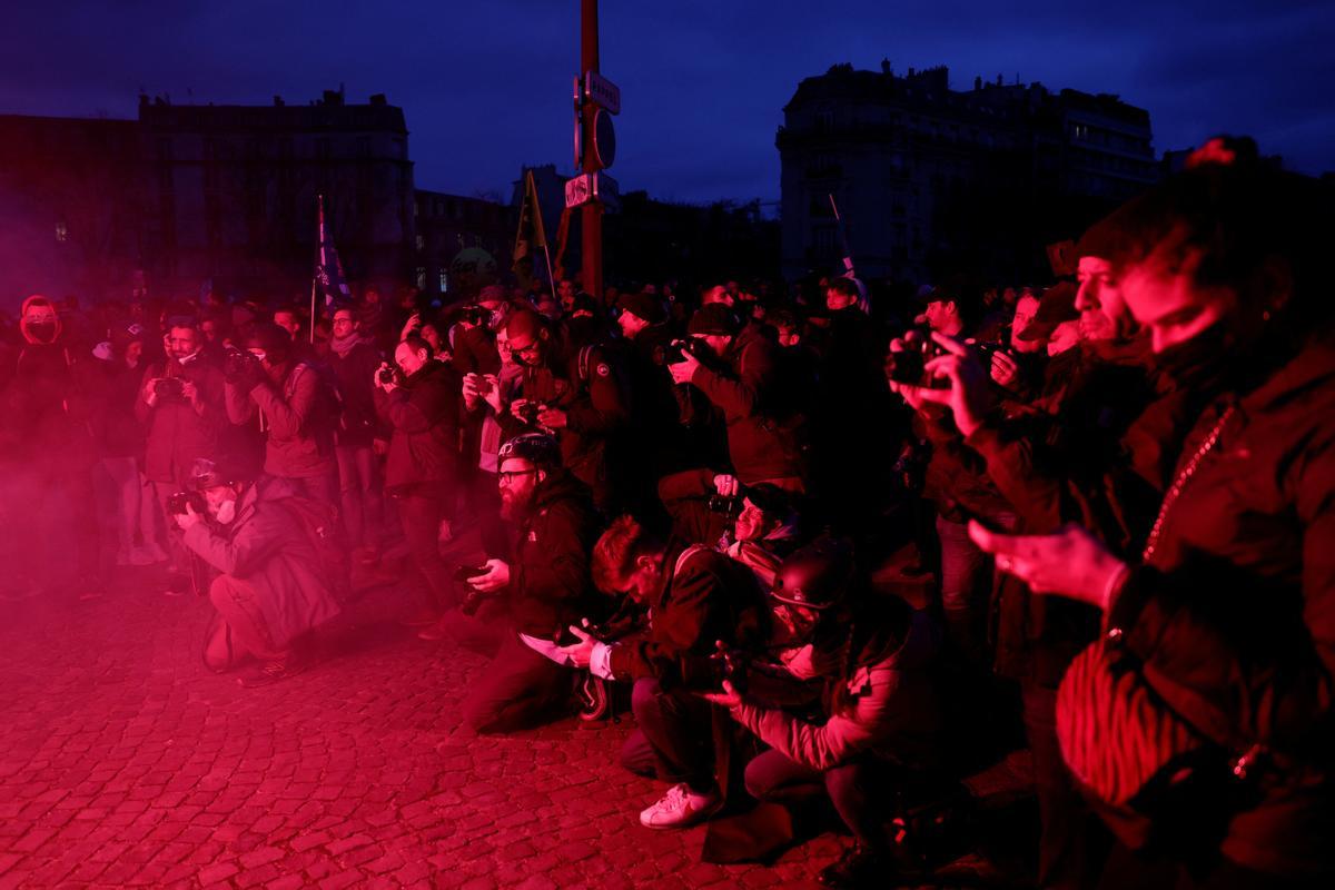 Segundo día de huelgas y manifestaciones en Francia