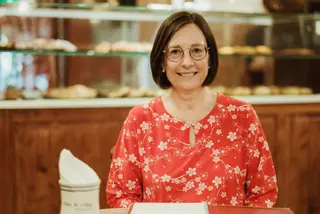 Leonor Vich, gerente de Ca'n Joan de s'Aigo: «Me gustaría creer que no se nos conoce por los influencers, sino por el boca a boca»