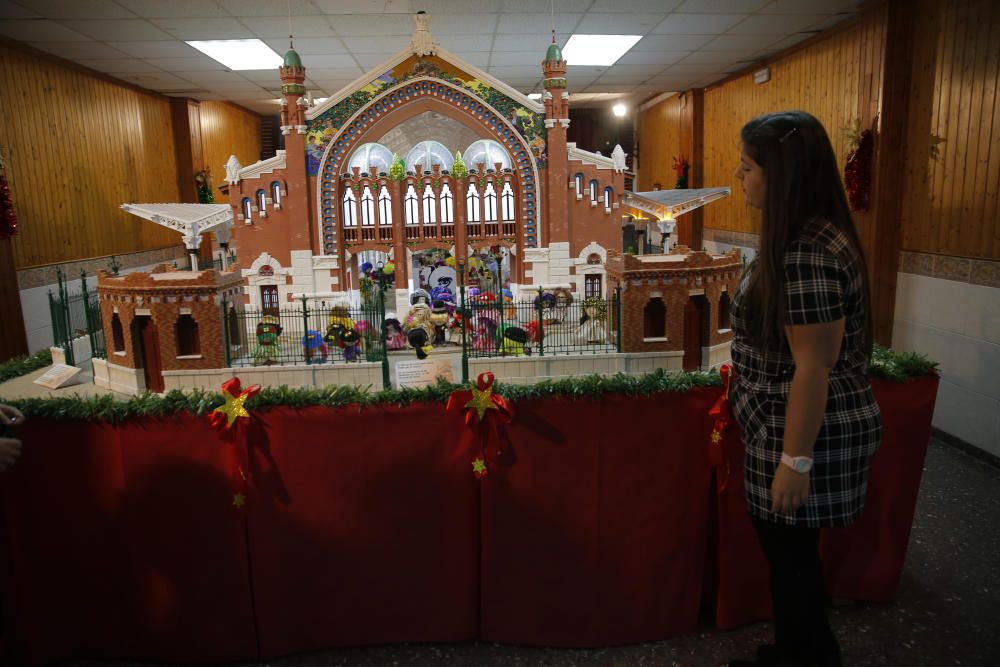 Belén de Libre Diseño en la Falla Mercado del Cabanyal