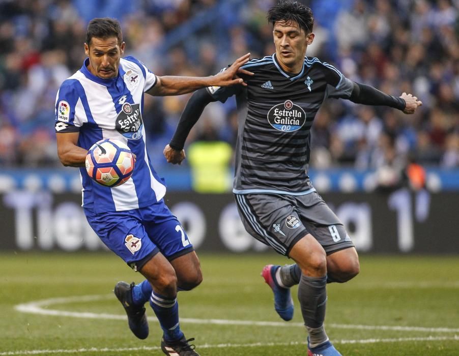 El Dépor cae en el derbi ante el Celta