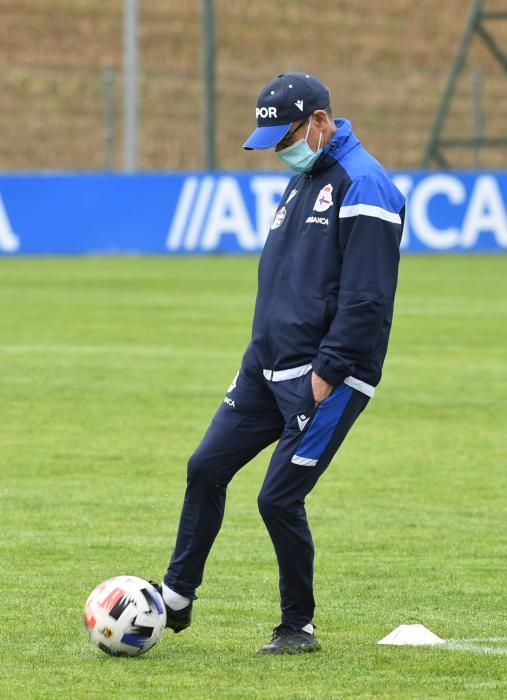 Rolan entrena con el grupo y Valín, lesionado