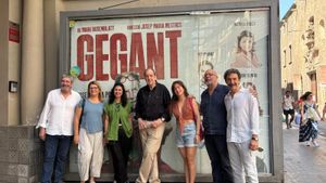 El equipo de Gegant, este miércoles en el Romea.