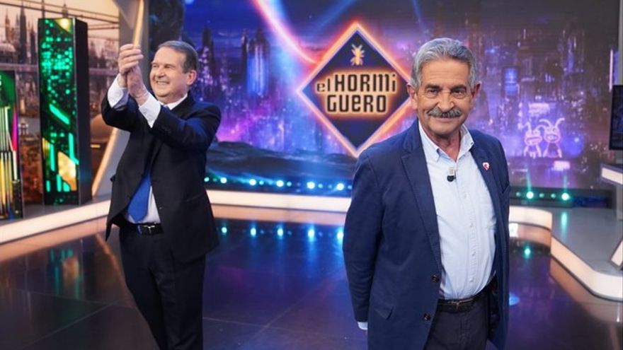 Abel Caballero comparte plató con Miguel Ángel Revilla en 'El Hormiguero' para dirimir quién es más popular