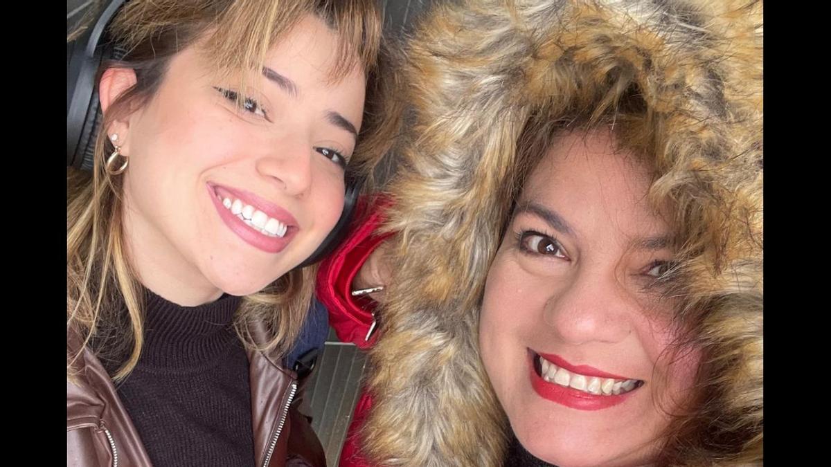 Adriana y su madre, Alicia.