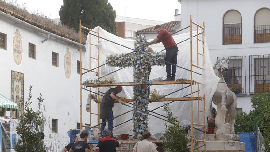 Árboles caídos sobre coches y un conductor atrapado en la avenida de las Lonjas: las consecuencias de la tormenta en Córdoba