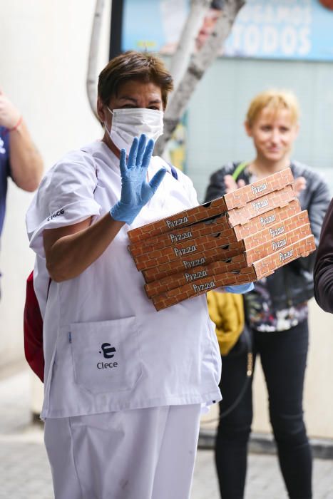 Pizzas solidarias para combatir el coronavirus en Alicante