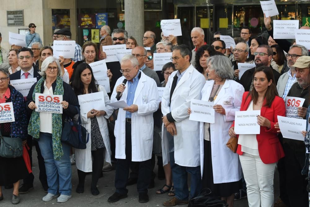 Médicos de A Coruña reivindican mejoras