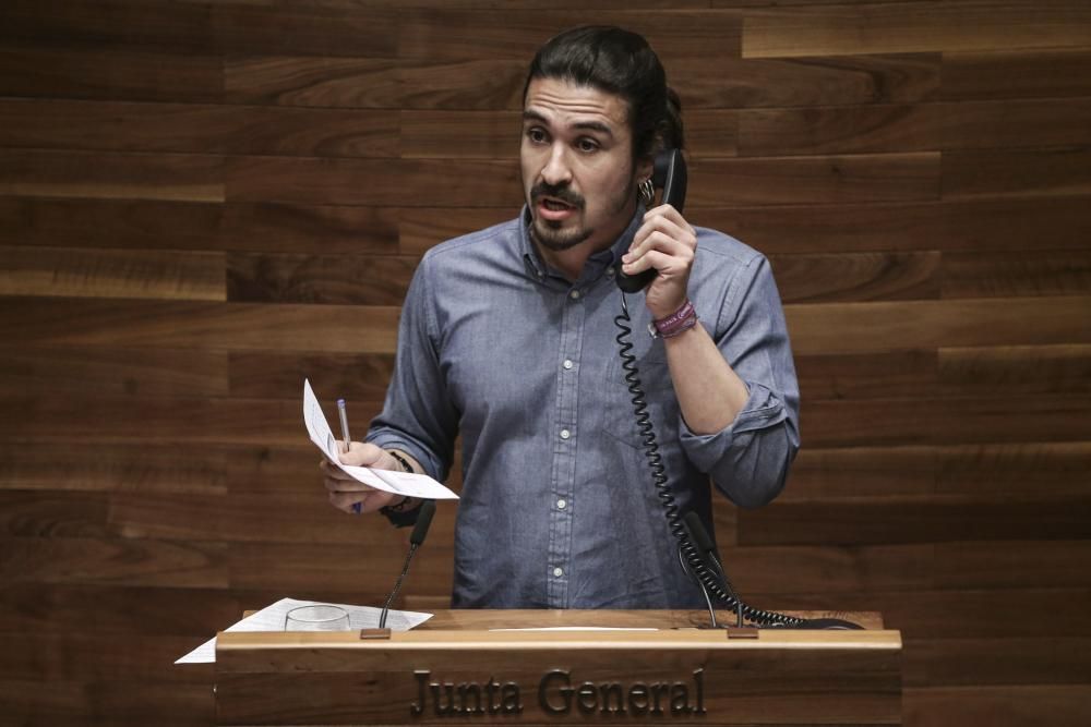 Pleno de la Junta General del Principado.