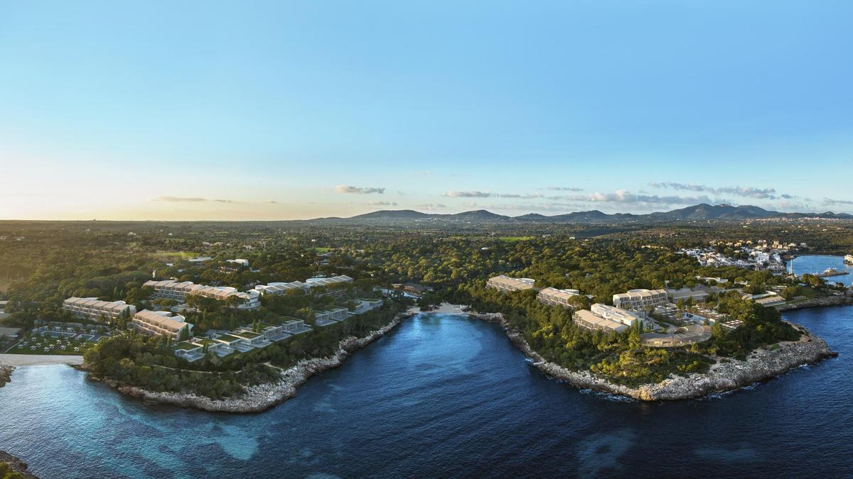 Los planes de Ikos Resorts pasan por ampliar con villas privadas el Ikos  Porto Petro, su primer hotel en Mallorca,que tiene 319 habitaciones.