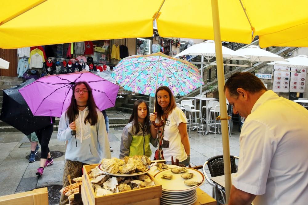 El tiempo en Vigo: el día de verano en el que llovió como si fuese invierno