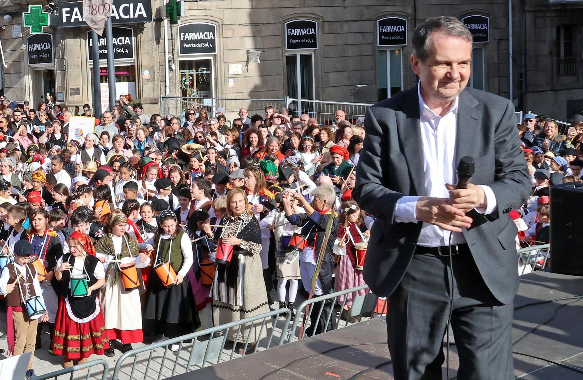 Los más pequeños protagonizan su 'Reconquistiña'