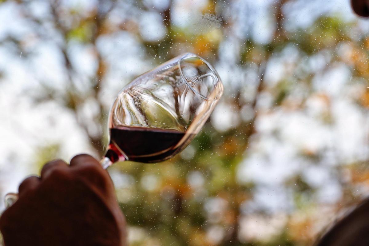 Vino tinto de Brumas de Ayosa en una imagen de archivo.